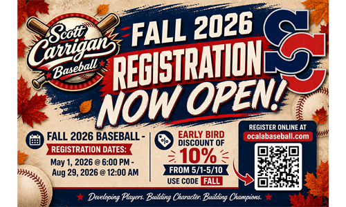 Fall 2026 Registration is Open!!